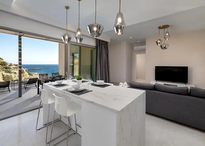 Aquamarine Luxury - Stegna - Beachfront, Jacuzzi , Smart Home, Great View Архангелос