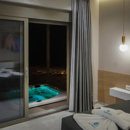 Aquamarine Luxury - Stegna - Beachfront, Jacuzzi , Smart Home, Great View Apartament Archangelos (Rhodes)