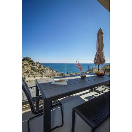 Aquamarine Luxury - Stegna - Beachfront, Jacuzzi , Smart Home, Great View Apartmán *