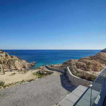 Aquamarine Luxury - Stegna - Beachfront, Jacuzzi , Smart Home, Great View Apartment *