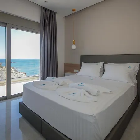 Aquamarine Luxury - Stegna - Beachfront, Jacuzzi , Smart Home, Great View Апартаменты Архангелос