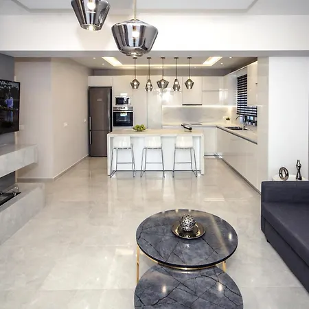 Aquamarine Luxury - Stegna - Beachfront, Jacuzzi , Smart Home, Great View Lägenhet Archangelos (Rhodes)