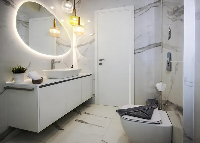 Aquamarine Luxury - Stegna - Beachfront, Jacuzzi , Smart Home, Great View