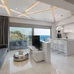 Aquamarine Luxury - Stegna - Beachfront, Jacuzzi , Smart Home, Great View Apartment *