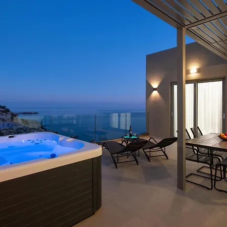Aquamarine Luxury - Stegna - Beachfront, Jacuzzi , Smart Home, Great View Archangelos (Rhodes)