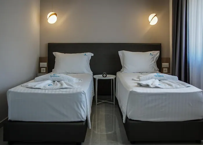 Aquamarine Luxury - Stegna - Beachfront, Jacuzzi , Smart Home, Great View Apartamento *